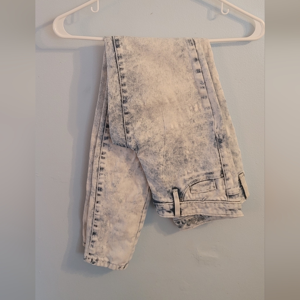 Vintage Jeans Leggings stretch size 0 mossimo acid wash
